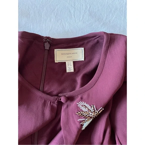 Anthropologie beaded firefly dress - Picture 5 of 6